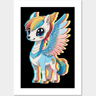 Kawaii Unicorn Posters and Art